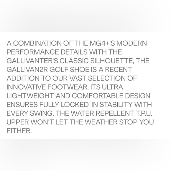 G/Fore Men’s Gallivan2r Split Toe Golf Shoes-White/Blue-Size 12 NIB⛳️ - Picture 10 of 12